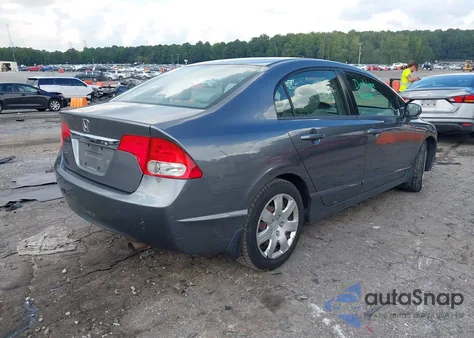 2010 Honda Civic Lx z USA, uszkodzony, nr VIN 2HGFA1F56AH304531